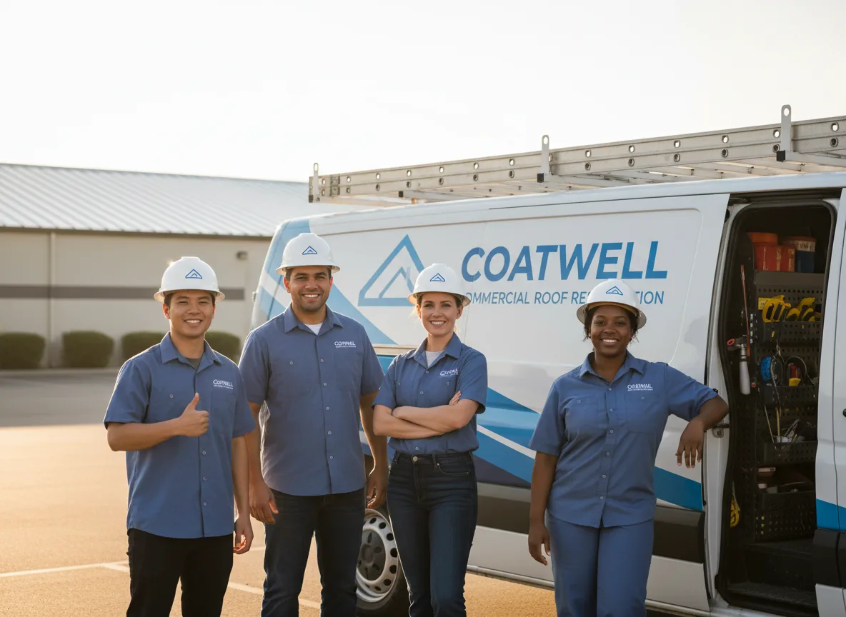 Commercial roof coating company in Derby, KS